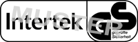 Logo: Intertek Deutschland GmbH, geprüfte Sicherheit Logo: Intertek Deutschland GmbH, geprüfte Sicherheit