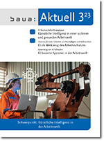 Deckblatt von "baua: Aktuell" - Ausgabe 3/2023