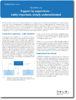 BIBB/BAuA-Factsheet 09: Support by supervisors - trebly important, simply underestimated