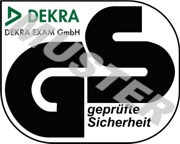 Logo: DEKRA EXAM GmbH Zertifizierungsstelle, geprüfte Sicherheit Logo: DEKRA EXAM GmbH Zertifizierungsstelle, geprüfte Sicherheit