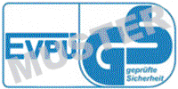 Logo: EVPÚ a.s., geprüfte Sicherheit Logo: EVPÚ a.s., geprüfte Sicherheit
