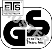 altes Logo der ETS Product Service AG, geprüfte Sicherheit
