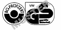 altes Logo: BG-PRÜFZERT Fachausschuss Verwaltung, geprüfte Sicherheit