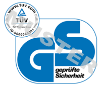 altes Logo TÜV Rheinland Product Safety GmbH, geprüfte Sicherheit