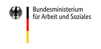 Logo des Bundesministeriums für Arbeit und Soziales (BMAS)