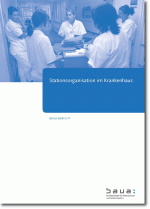 Cover of the report "Work organization of hospital wards"